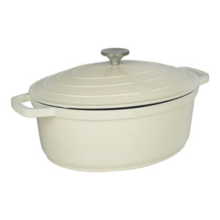 Grunwerg Commichef 5.8L Non-Stick Cast Aluminum Oval Dutch Oven