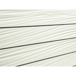 NINTH & VINE Nu Wave Textured Slatwall (24" H x 48" L Panels) (Set of 2)