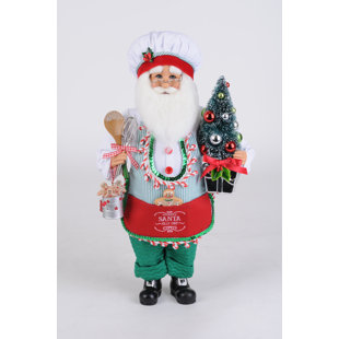 KAREN DIDION ORIGINALS Jolly Chef Santa