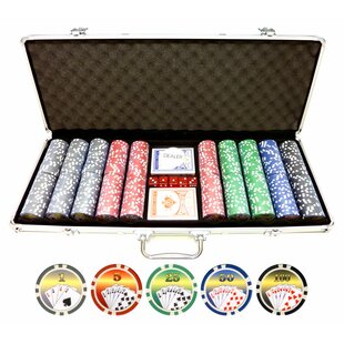 JP COMMERCE 500 Piece Royal Flush Poker Chip