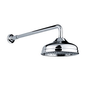 LEFROY BROOKS Classic White Thermostatic Complete Shower System