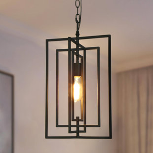 MERCER41 Lotty 1 - Light Single Rectangle Pendant Light