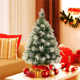 YAHEETECH Artificial Spruce Christmas Tree