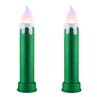 MR. CHRISTMAS 24" Blow Mold Candles (Set of 2)