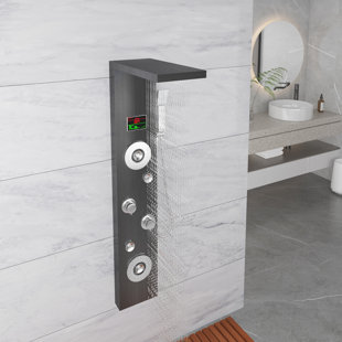 MOONQUAKE 50.4'' Shower Panel with Fixed Shower Head