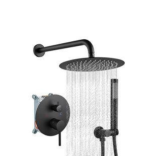 CANGBAOGE Matte Black Shower System