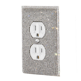 DESIGNS ABLAZE 1 - Gang Single Outlet Standard Wall Plate