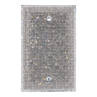 DESIGNS ABLAZE Glam 1-Gang Blank Wall Plate