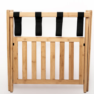 LODOICEA MALDIVICA Folding Bamboo Luggage Rack