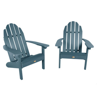 FREEPORT PARK® Hintz Plastic Adirondack Chair (Set of 2)