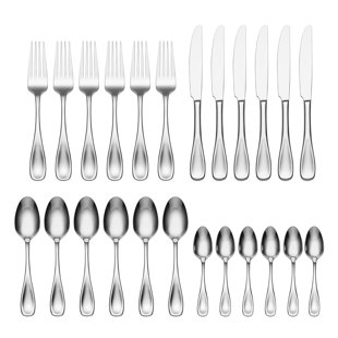 Oneida Voss 24 Piece Stainless Steel Cutlery Set , Service for 6