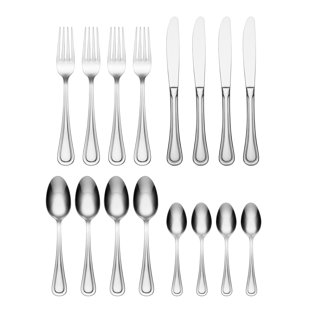 Oneida Barcelona 16 Piece Stainless Steel Cutlery Set , Service for 4
