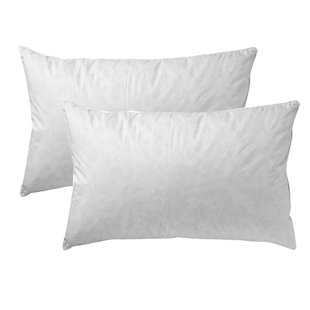 SYMPLE STUFF Luxury Goose Feather And Down Pillow Pair (Set of 2)