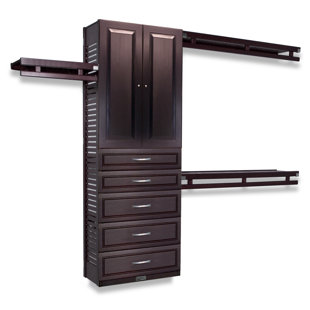 JOHN LOUIS HOME 72" W - 120" W Closet System Reach-in Sets