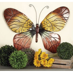 WINSTON PORTER Traditional Plants & Flowers Wall Decor on Metal