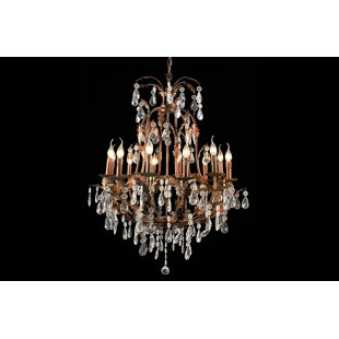 ASTORIA GRAND Kristallkronleuchter 12-flammig Aiken