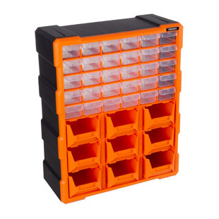 Stalwart Storage Drawers - Screw Organizer, Craft Cabinet -Garage Organization Solution for Hardware