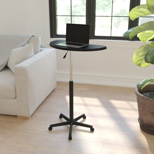 Robertson Eve Sit to Stand Height Adjustable Mobile Laptop Desk/Speaker's Lectern by Flash Furniture