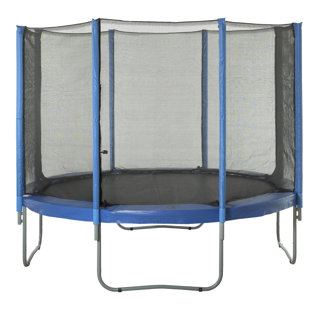 Machrus Upper Bounce Trampoline Safety Net Fits Round Trampoline using 8 Straight poles