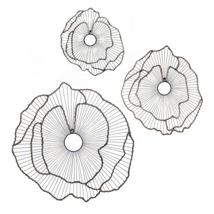 BENJARA Metal Abstract And Geometric Wall Decor