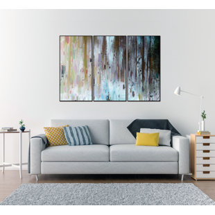 WHITELINE IMPORTS Framed On Canvas 3 Pieces Painting