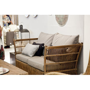 SIKA DESIGN Donatello Rattan 2-Seater Sofa