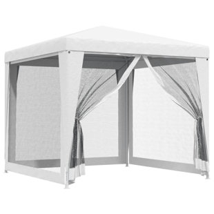 DAKOTA FIELDS Erkan 2.5m x 2.5m Iron Patio Gazebo