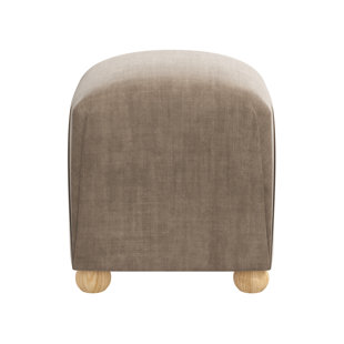 RED FROM SCALAMANDRÉ Hampton Ottoman
