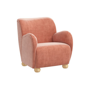 RED FROM SCALAMANDRÉ Portland Red from Scalamandre Crafted by Cloth & Company Armchair