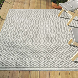 SOL 27 OUTDOOR Aaima Geometric Indoor / Outdoor Area Rug