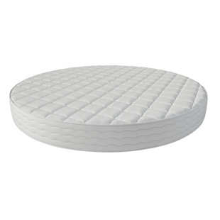 10" Mielmoon Round Mattress (86" Diameter) Luxury King - Premium Gel Memory Foam Layer