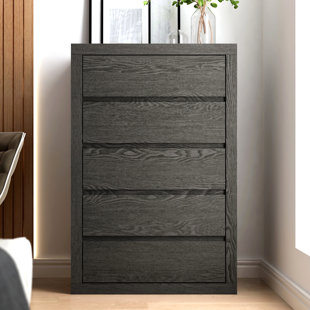 WADE LOGAN® Brannick 5 Drawer 30.71" W Dresser