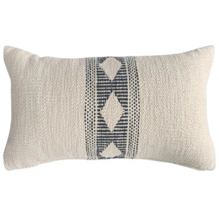 PILLOWPIA 100% Cotton Lumbar Rectangular Pillow Cover