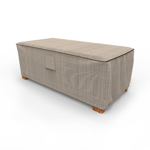 ARLMONT & CO. Miguel Slim Outdoor Ottoman/Coffee Table Cover