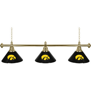 TRADEMARK GLOBAL NCAA 3 - Light Pool Table Lights Pendant