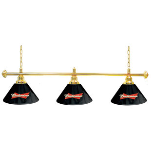 TRADEMARK GLOBAL Budweiser 3 - Light Pool Table Lights Pendant