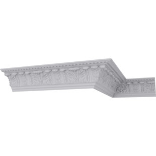 EKENA MILLWORK 4 3/4"H x 5 1/8"P x 6"F x 94 1/2"L Wakefield Crown Moulding