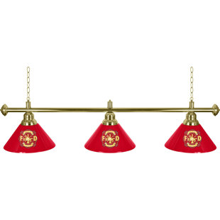 TRADEMARK GLOBAL Fire Fighter 3 - Light Pool Table Lights Pendant