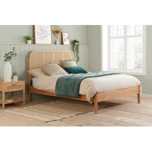 17 STORIES Adeoye Rattan Panel Bed
