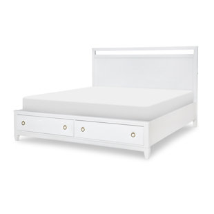 LEGACY CLASSIC FURNITURE Lillybelle White Storage Panel Bed