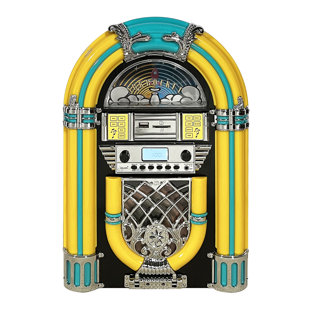 ARKROCKET AUDIO Arkrocket Tabletop Mini Jukebox CD Player
