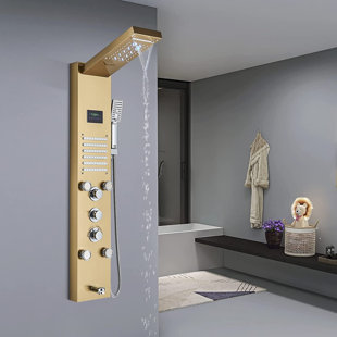 SUMING 44.8'' Shower Panel with Fixed Shower Head