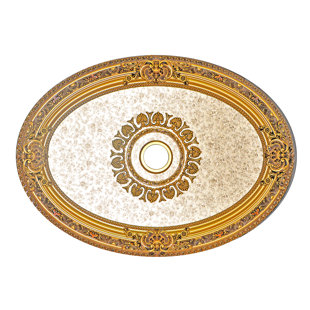 ARTISTRY LIGHTING Oval Ceiling Medallion