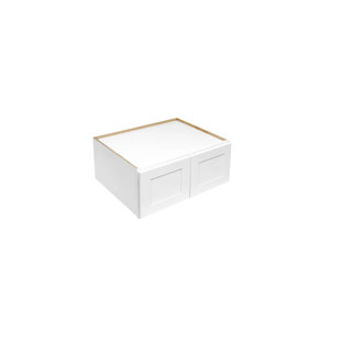 NELSONCABINETRY Brilliant White Standard Wall Cabinet Ready-to-Assemble