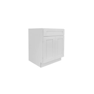 NELSONCABINETRY Elegant 24" Single Bathroom Vanity Base Only