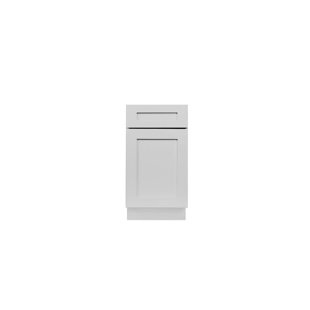 NELSONCABINETRY Elegant 34.5'' H Gray Standard Base Cabinet Ready-to-Assemble