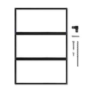 2'x4' Privacy Panel Frame Kit for Outdeco Panels (Holds three 2'x4' panels)