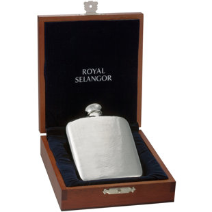 ROYAL SELANGOR Hip Flask In Gift Box