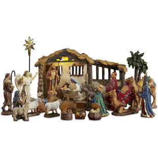 C&G OUTDOORS The Real Life Nativity Set