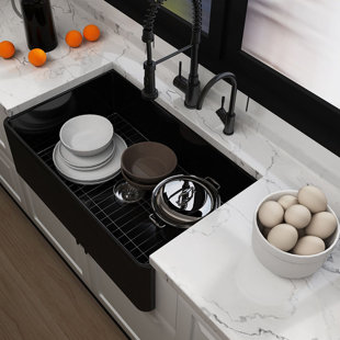 SCHNAPPI 33" L X 18" W Drop-In Kitchen Sink